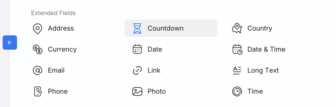 Add Countdown field